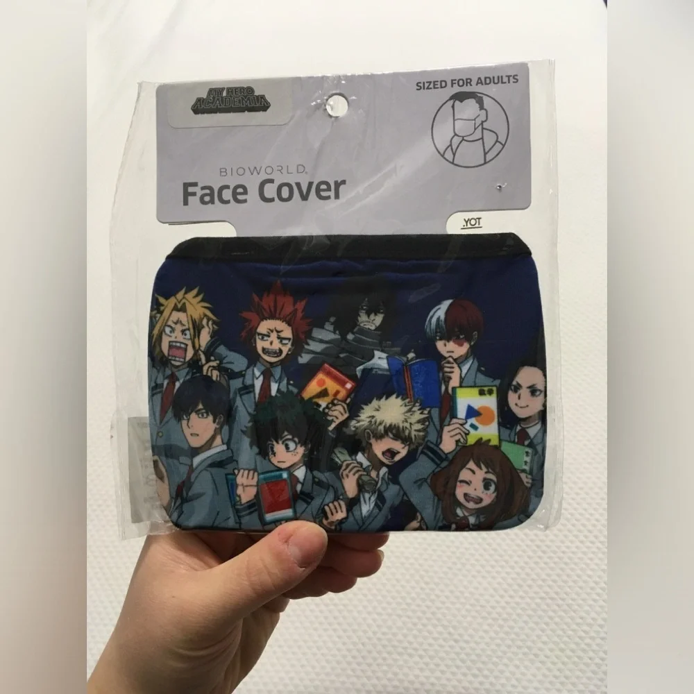 My Hero Academia MHA Face Mask Cover Set